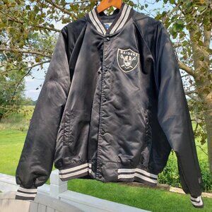 Vintage Raiders Satin Chalk Line Jacket 3XL